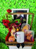 cesta de café com Quadro